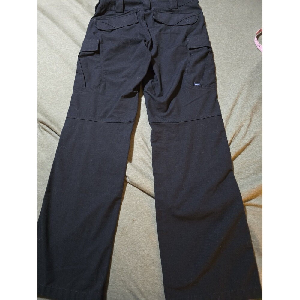 5.11 Tactical Pants Wmns Size 4 Cargo Ripstop Utility Combat Outdoor Work Black - Picture 5 of 5